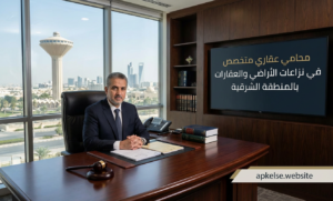 محامي عقاري متخصص في نزاعات الأراضي والعقارات بالمنطقة الشرقية