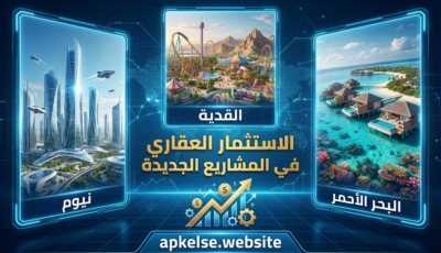 الاستثمار العقاري في المشاريع الجديدة (نيوم، القدية، البحر الأحمر):